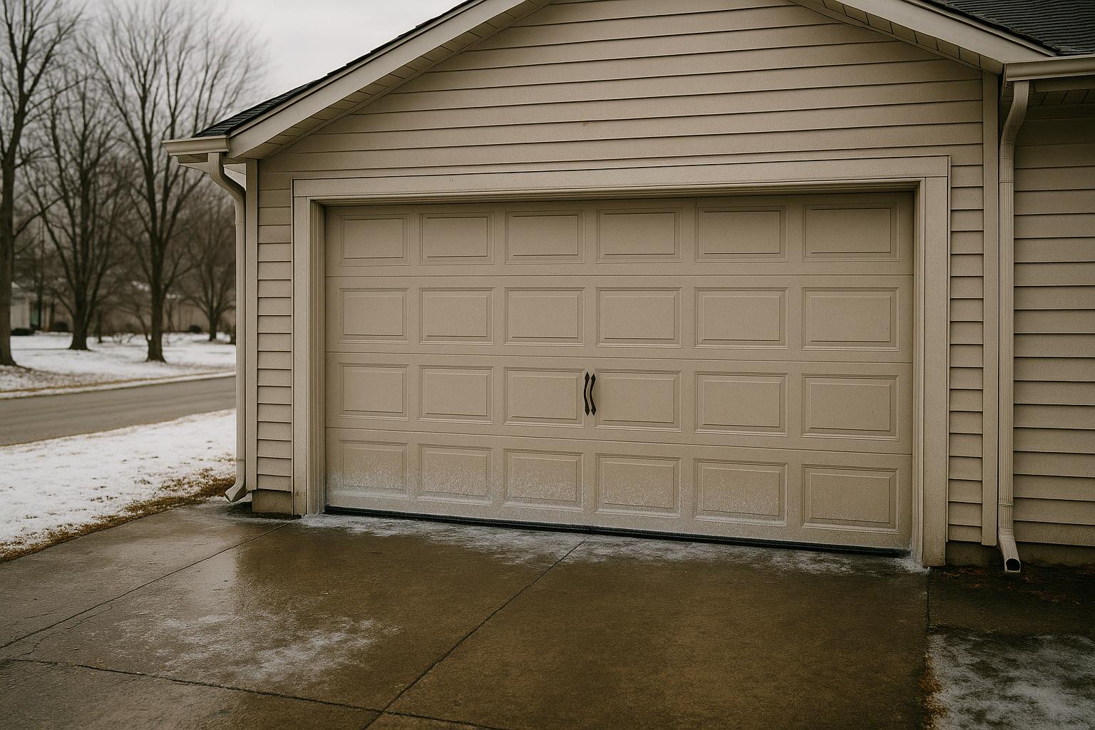 What to Do When Your Garage Door Won't Open in Cold Weather